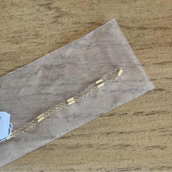 Gorjana Delicate Beaded Gold Necklace - Picture 5 of 13